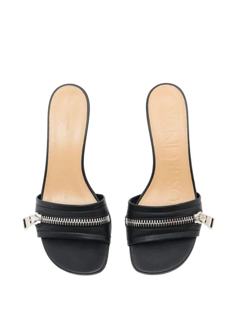 JW Anderson 55mm leather sandals - Black