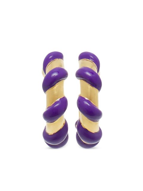 Lanvin twist-detail earrings - Gold - zdjęcie produktu nr 1