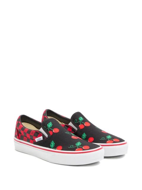 Valentino Garavani x Vans Cherryfic-print slip-on sneakers - Black - zdjęcie produktu nr 2