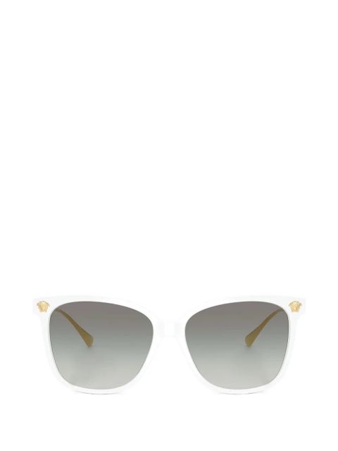Versace Eyewear geometric-frame sunglasses - White - zdjęcie produktu nr 1