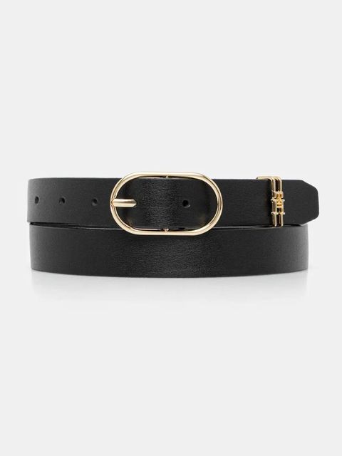Tommy Hilfiger pasek damski kolor czarny AW0AW17494 - zdjęcie produktu nr 1