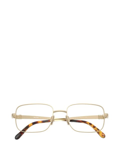 Miu Miu Eyewear square-frame glasses - Gold