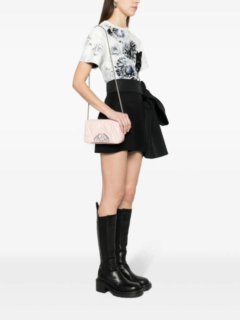 Alexander McQueen mini The Seal shoulder bag - Pink