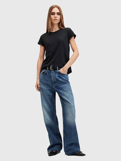 AllSaints t-shirt bawełniany ANNA TEE