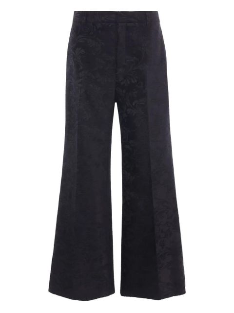 Chloé damask-pattern trousers - Black - zdjęcie produktu nr 1