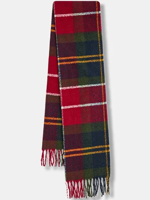 Barbour szalik damski kolor multicolor wzorzysty LSC0476 - zdjęcie produktu nr 1