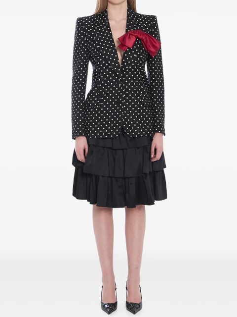 Valentino Garavani Supergran Plusdepois-print jacket - Black