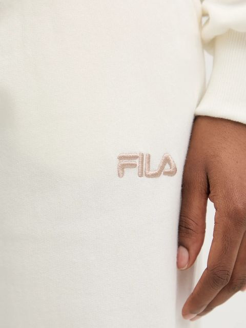 Fila dres bawełniany kolor beżowy FPW4181