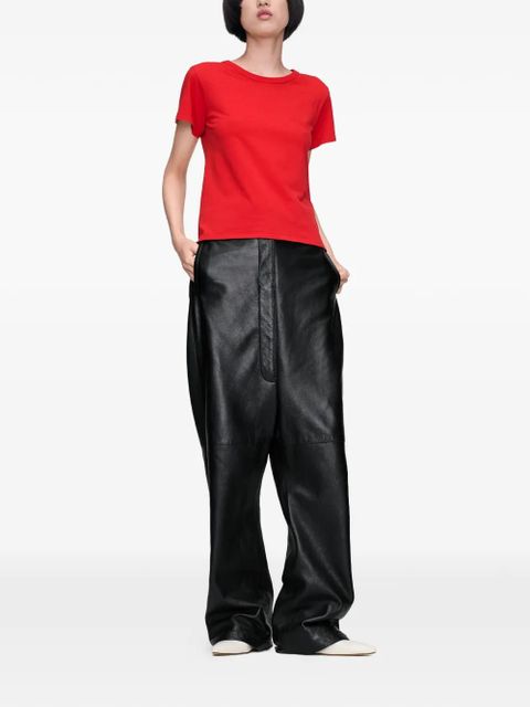 Maison Margiela cotton T-shirt - Red - zdjęcie produktu nr 2