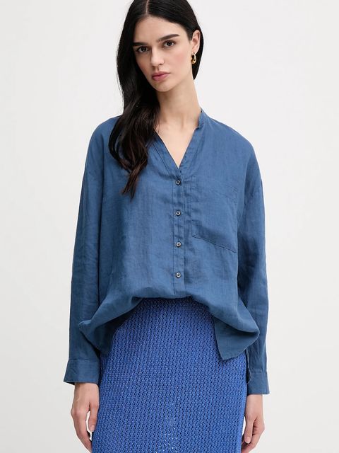 United Colors of Benetton koszula lniana - zdjęcie produktu nr 1