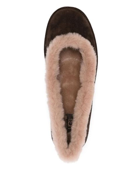 UGG Zora Ballet Flat WMNS "Dusted Cocoa" - Brown