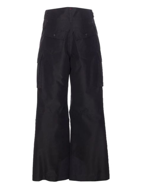 Moncler Grenoble patch-logo ski cargo pants - Black - zdjęcie produktu nr 2