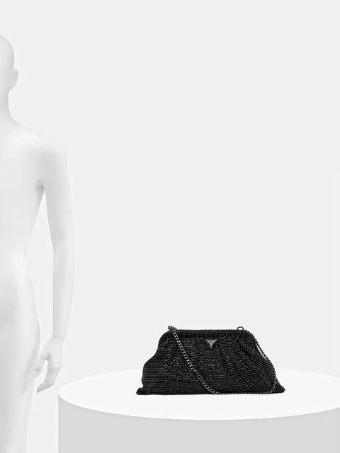 Guess kopertówka ZALINA kolor czarny HWRB93 50710