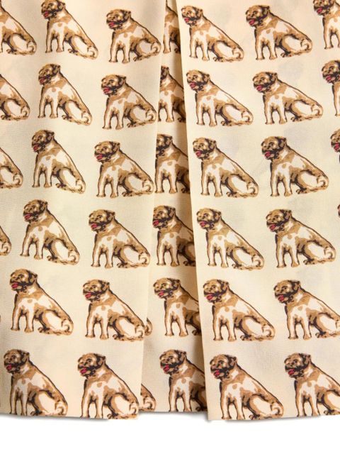 Valentino Garavani Petit Charles-print mini skirt - Neutrals - zdjęcie produktu nr 2