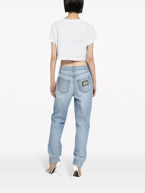 Dolce & Gabbana mid-rise boyfriend-fit jeans - Blue - zdjęcie produktu nr 2