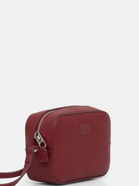 Tommy Jeans torebka kolor bordowy AW0AW17543 - zdjęcie produktu nr 2