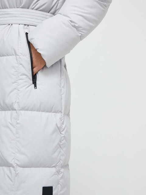 Jack Wolfskin kurtka puchowa Frozen Lake damska kolor szary zimowa 1206132