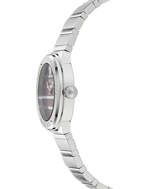 Versace striped-dial 33mm - Red