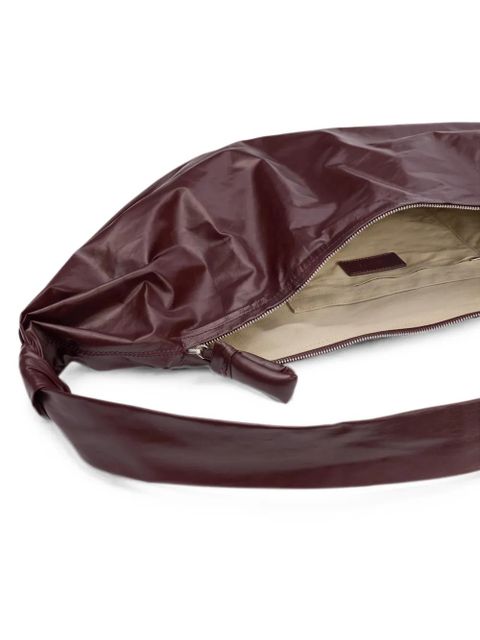 LEMAIRE large Croissant leather shoulder bag - Red