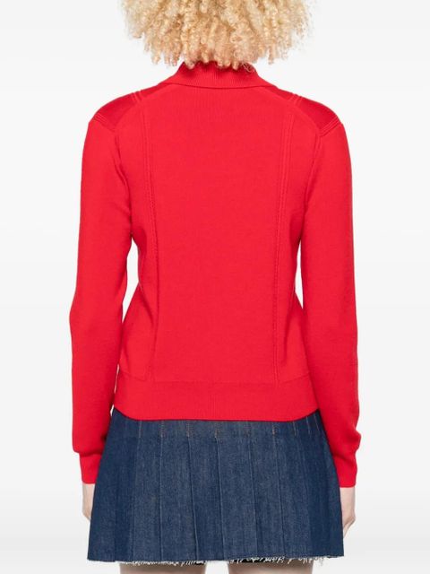Maje patch-pocket buttoned top - Red - zdjęcie produktu nr 2