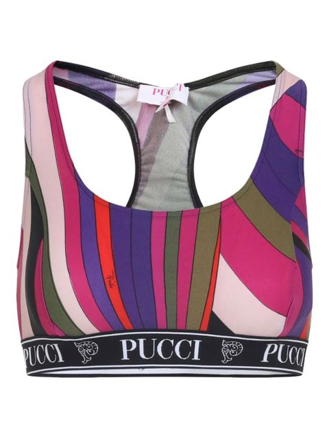 PUCCI racer-back sports bra - Pink - zdjęcie produktu nr 1