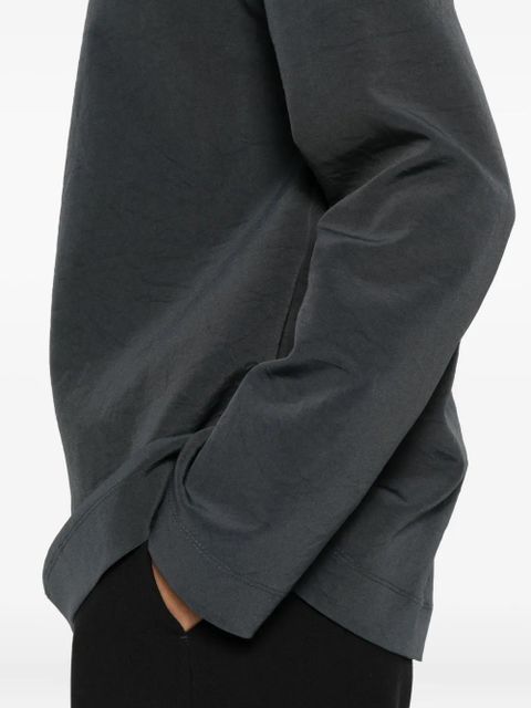 Nanushka Sitara turtleneck long-sleeve top - Blue