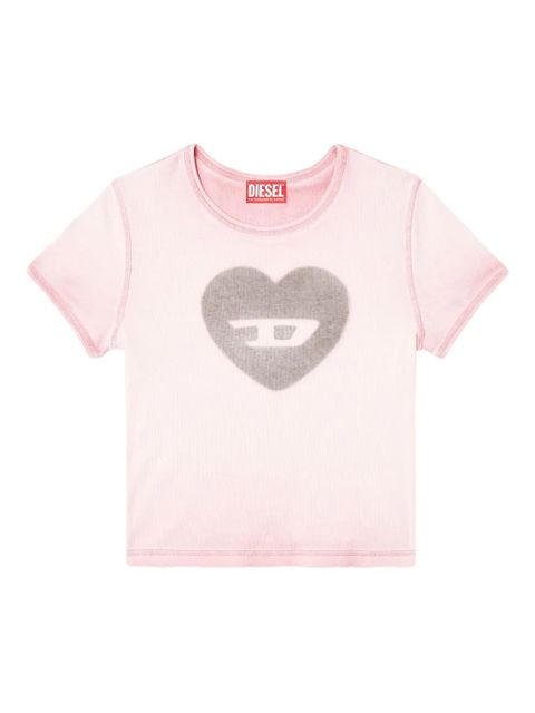 Diesel T-Ele T-Shirt - Pink - zdjęcie produktu nr 1