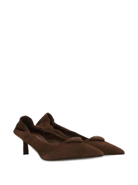 Prada 55mm pointed-toe pumps - Brown