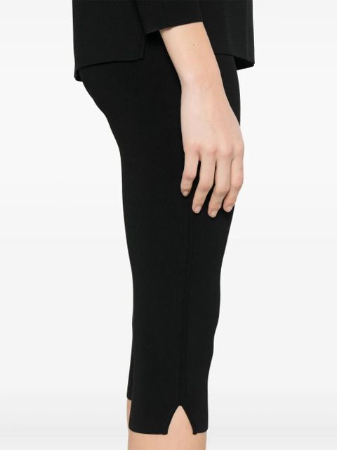 TOTEME Capri trousers - Black