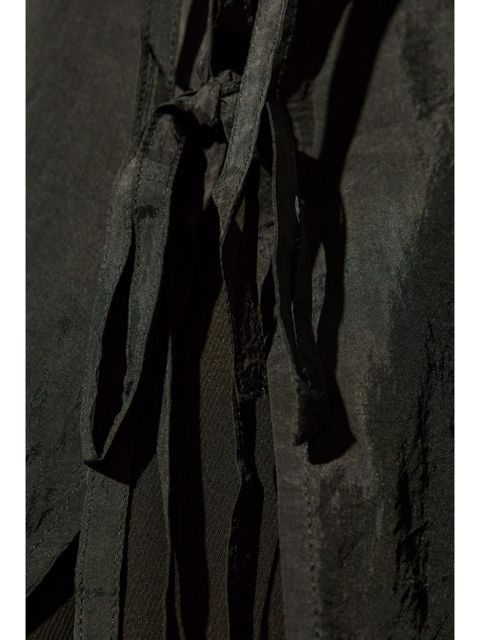 GANNI plain long-sleeve shirt - Black - zdjęcie produktu nr 2