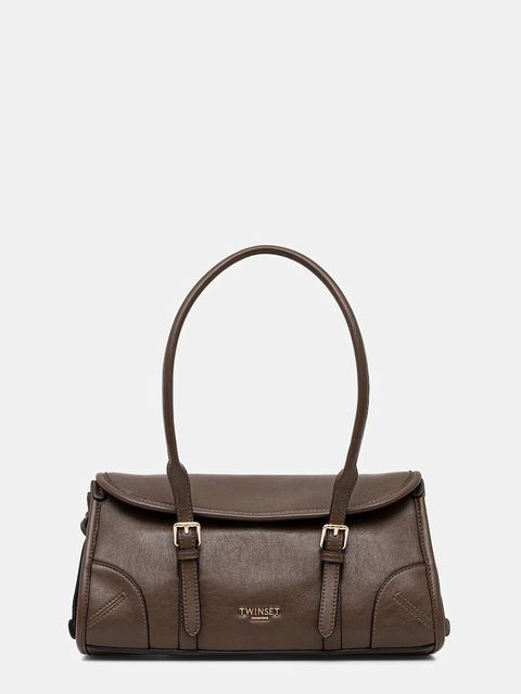 Twinset torebka kolor brązowy 252TD8041 - zdjęcie produktu nr 1