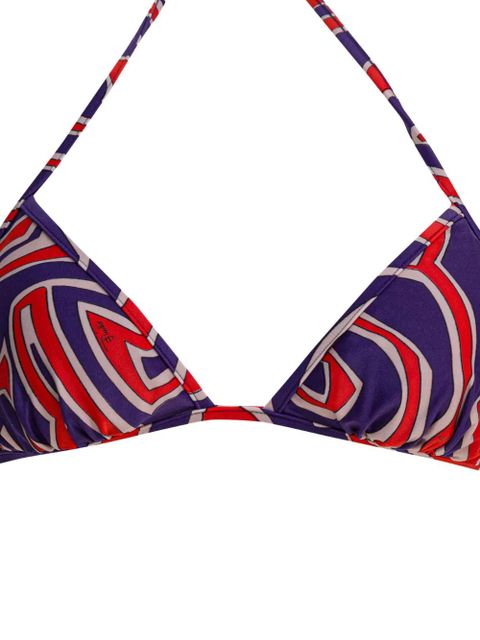 PUCCI tie-fastening printed bikini - Purple - zdjęcie produktu nr 2