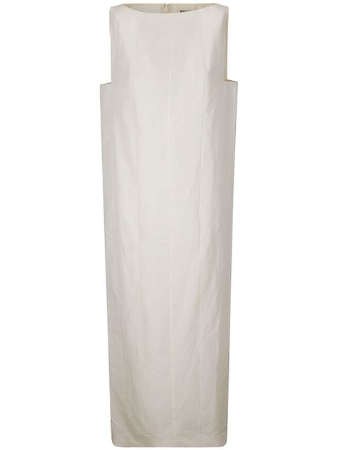 KHAITE Boat-neck dress - Neutrals