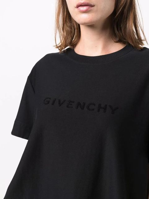 Givenchy logo-print short-sleeve T-shirt - Black