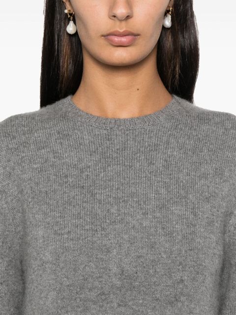 TOTEME cropped sweater - Grey