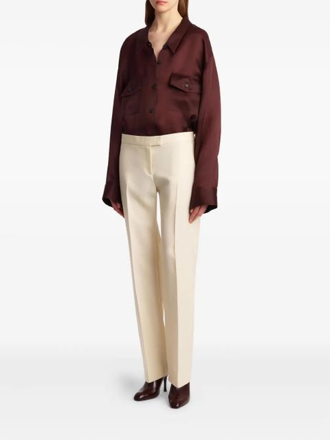 KHAITE Callen trousers - Neutrals