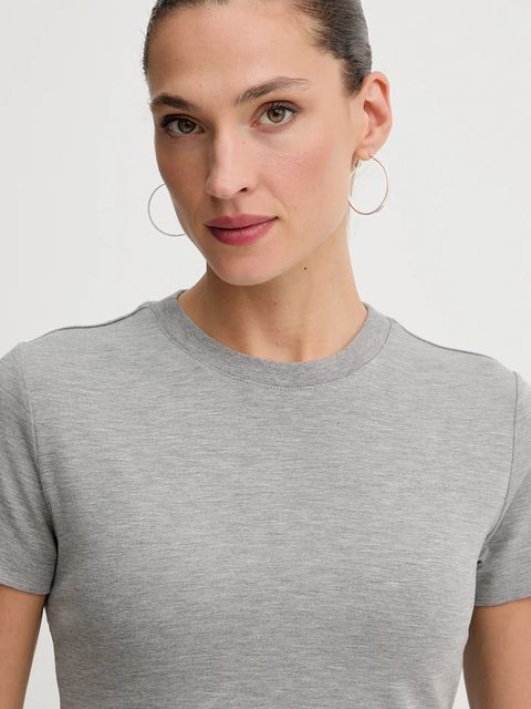 Guess t-shirt damski kolor szary W5YI06 KCYV2