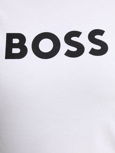 BOSS Orange t-shirt bawełniany BOSS ORANGE damski kolor biały 50501139