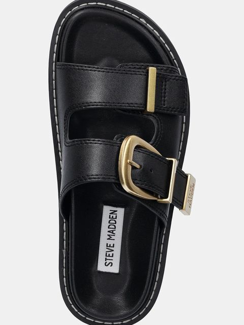 Steve Madden klapki Arch-E damskie kolor czarny SM19000133