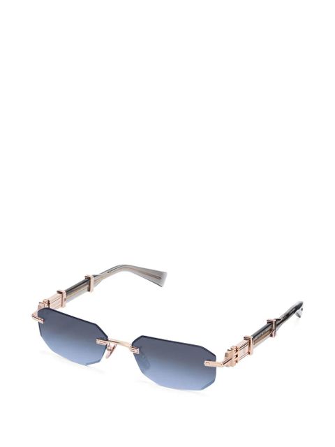 Balmain Arcade geometric-frame sunglasses - Pink - zdjęcie produktu nr 2