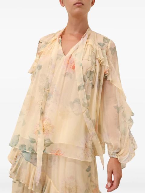 ZIMMERMANN Illuminate blouse - Neutrals - zdjęcie produktu nr 2