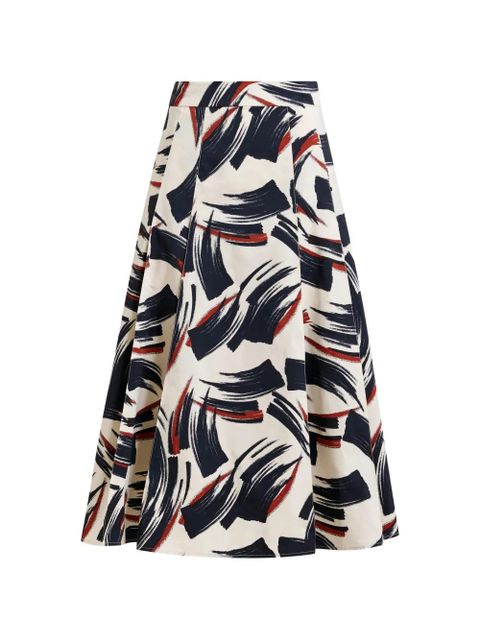 Essentiel Antwerp printed midi skirt - Neutrals - zdjęcie produktu nr 1