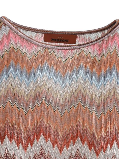 Missoni chevron-pattern top - Brown - zdjęcie produktu nr 2