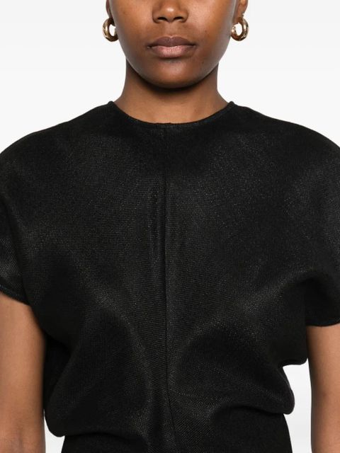 TOTEME slouch-waist maxi dress - Black