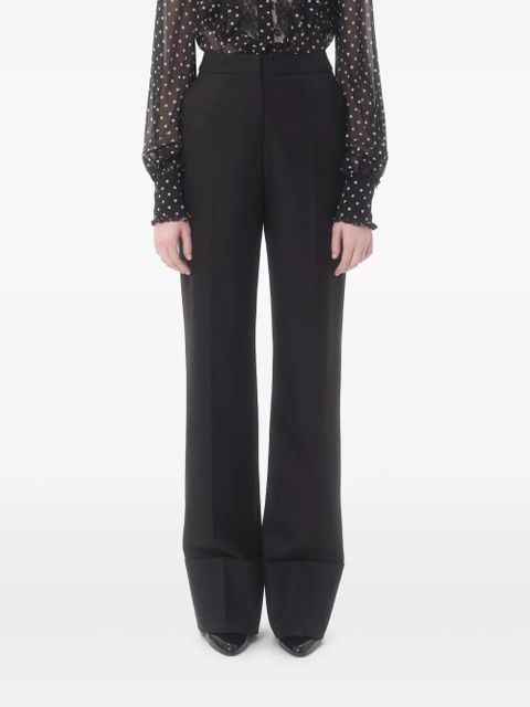 Valentino Garavani virgin wool trousers - Black