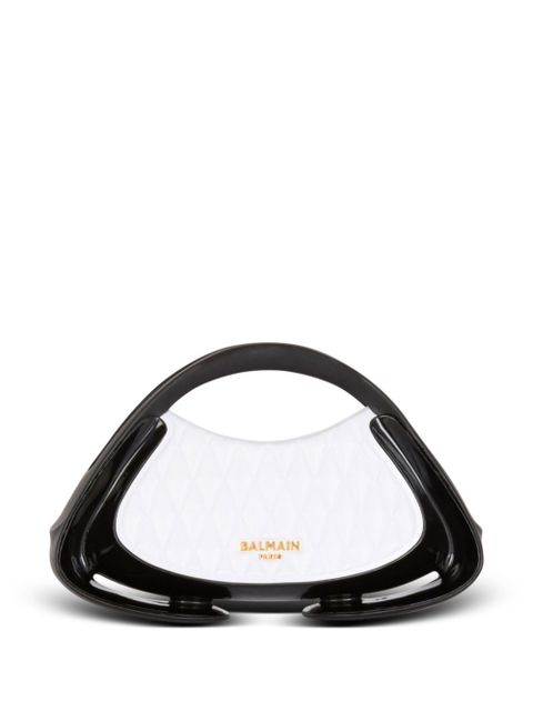 Balmain Jolie Madame two-tone shoulder bag - White - zdjęcie produktu nr 1