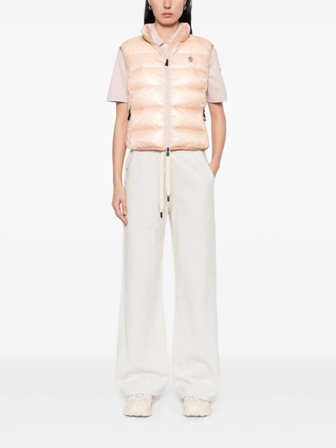 Moncler Grenoble cotton track trousers - Neutrals - zdjęcie produktu nr 2