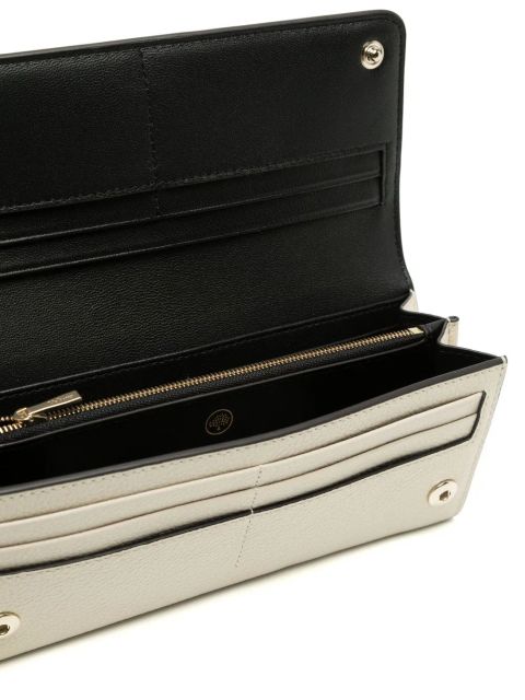 Mulberry Continental classic grain wallet - White