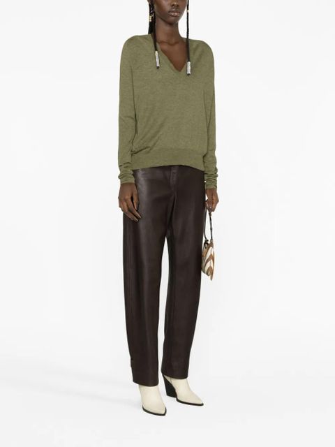 Zadig&Voltaire crew-neck cashmere jumper - Green