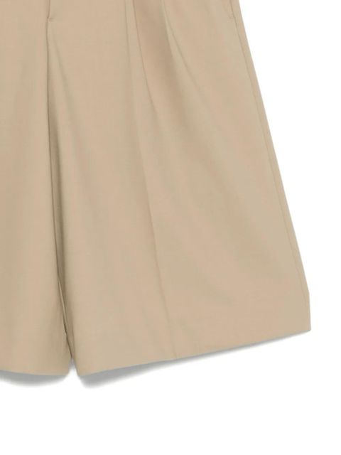 AMI Paris belt-loop pleated shorts - Neutrals - zdjęcie produktu nr 2